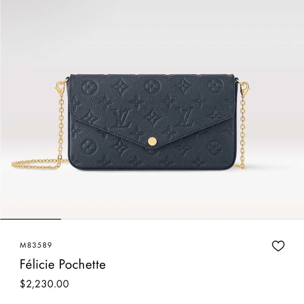 Louis Vuitton Navy & Red Crossbody Bag